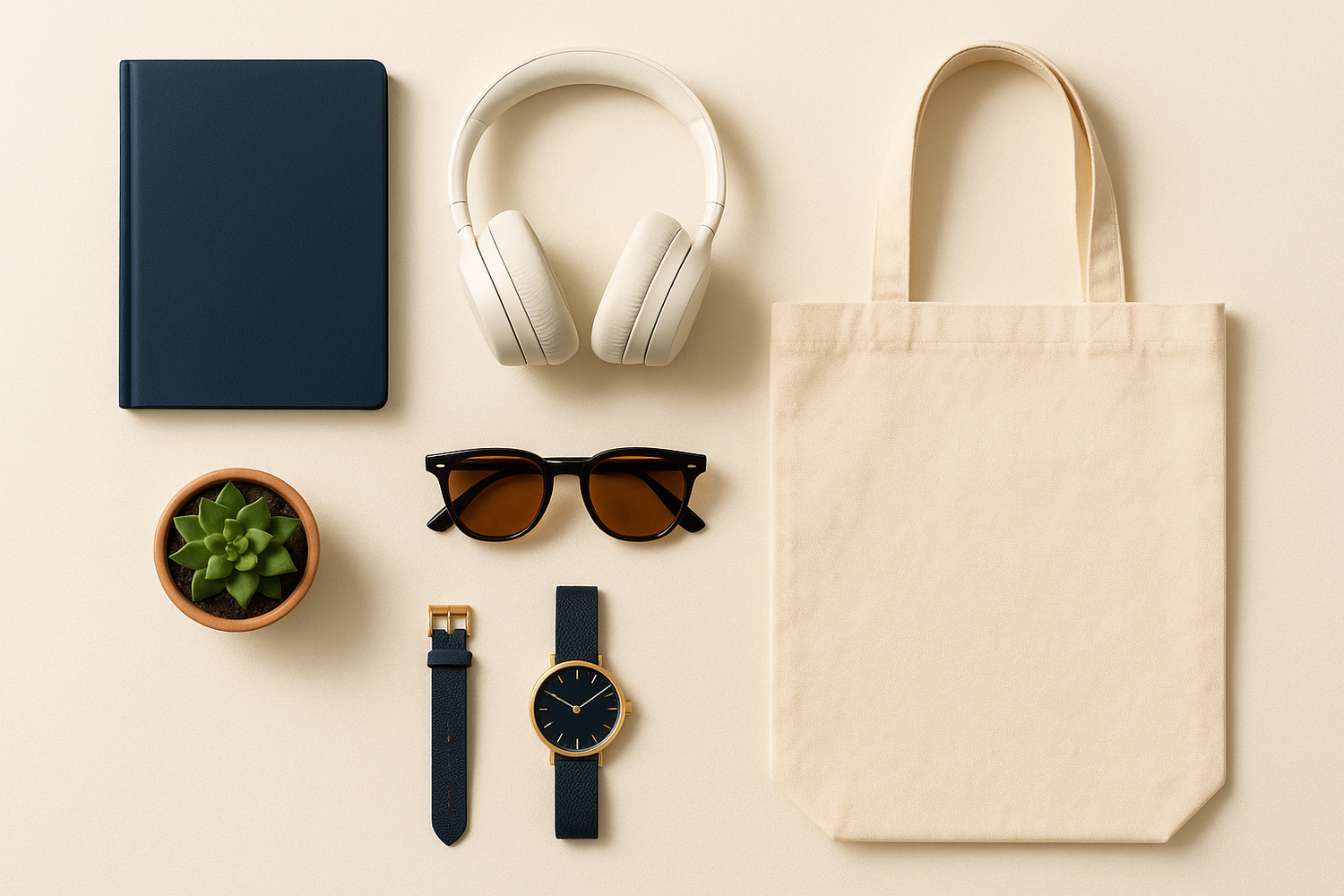 Trove flatlay banner